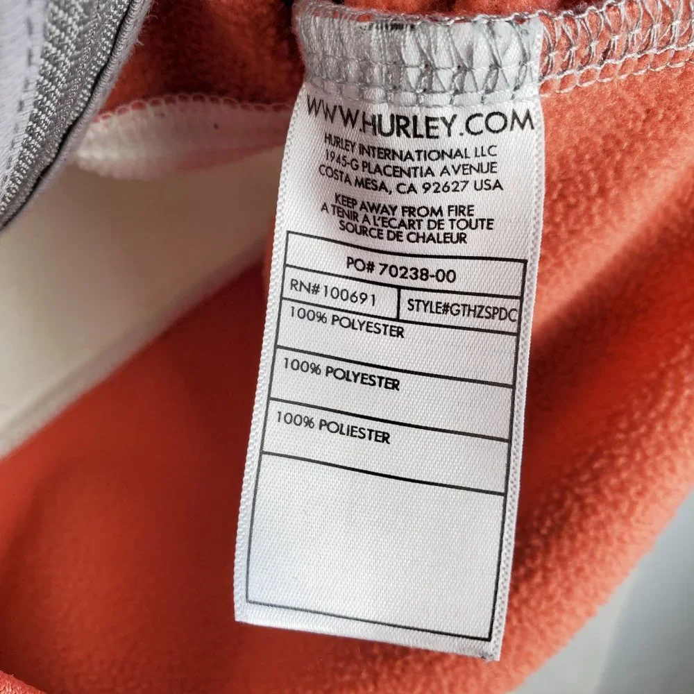 Hurley x Nike Dri Fit Fullzip Hoodie size S - Picture 7 of 7